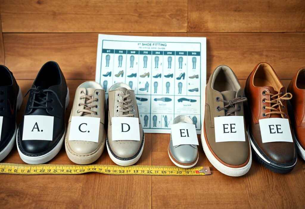 Shoe Width Letters: How to Choose the Perfect Fit