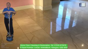 Image illustrating the benefits of professional marble polishing in Edinburgh - showcasing a beautifully polished marble floor