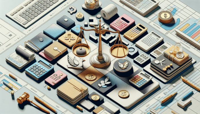 Consolidate Rent Arrears: A Vital Guide for Tenants | DCL A structured payment plan document on a desk with a calendar and financial charts, representing organized debt consolidation.