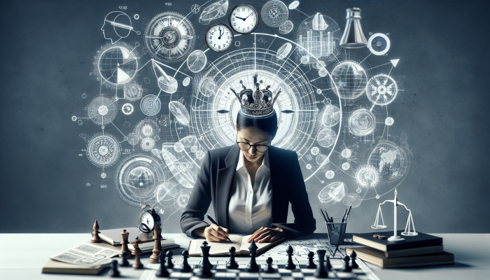 Navigating Debt Consolidation Setbacks: A Comprehensive Guide | DCL Individual Analyzing Financial Documents and Budgets, Surrounded by Charts for Future Financial Planning