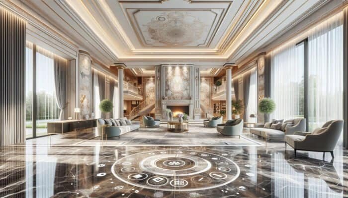 Luxury Marble Flooring for Homes in Midlothian