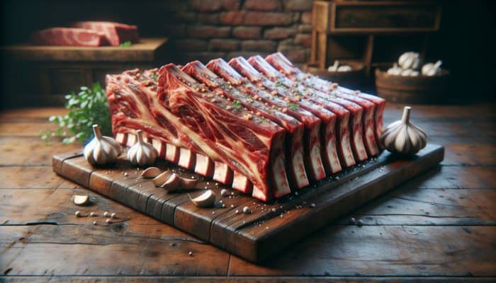 Garlic Crust Smoked Beef Ribs for Ultimate Flavor